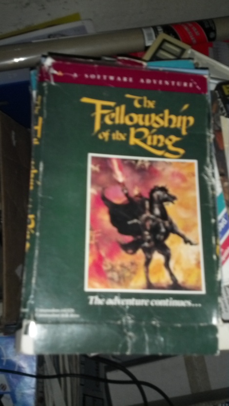A boxed copy of Fellowship of the Ring